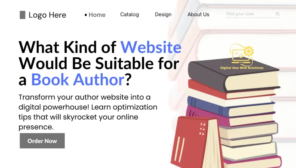 What Kind of Website Would Be Suitable for a Book Author?
